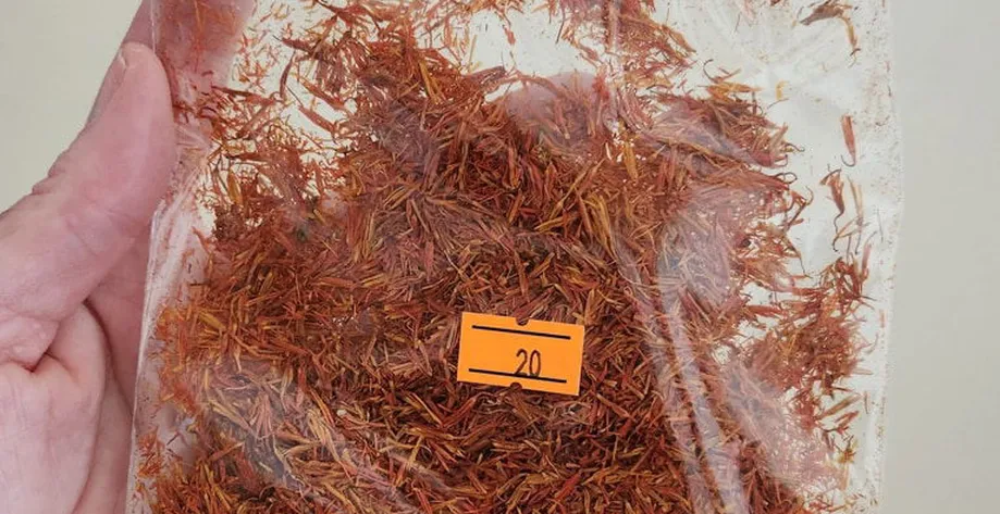 Authentic turkish spices arrangement colorful